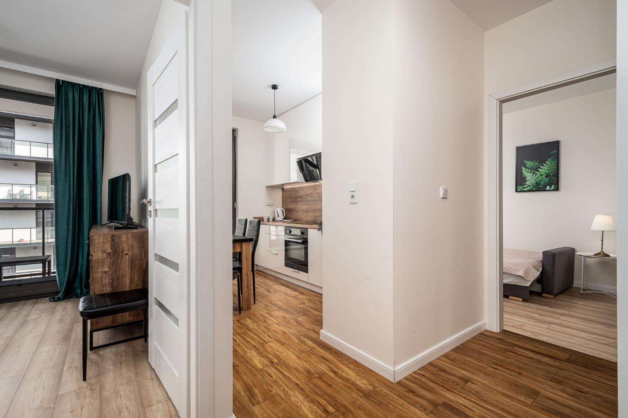 Kasprzaka 29C Two Separate Bedroom Free Garage By Perfect Apart Warsaw Exterior photo